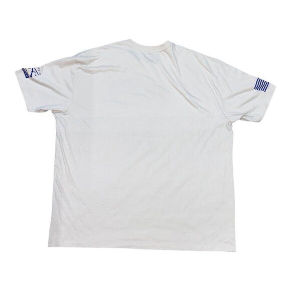 Grunt Style Mens White Freedom In Being Bold Eagle Graphic T-Shirt 4XL Patriotic - Picture 3 of 5